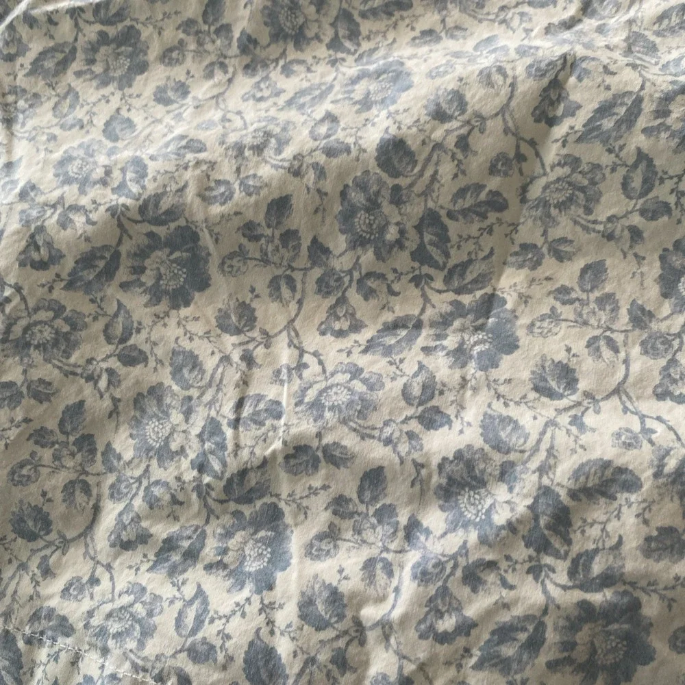 Vintage RALPH LAUREN French Country Cottage Floral Blue Standard Pillow Case